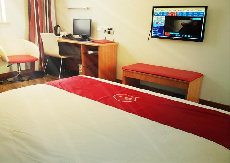 Thank Inn Chain Hotel Shanxi Shangluo Shanyang Nanxin Street Экстерьер фото