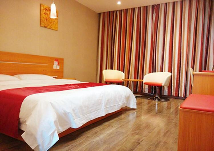 Thank Inn Chain Hotel Shanxi Shangluo Shanyang Nanxin Street Экстерьер фото